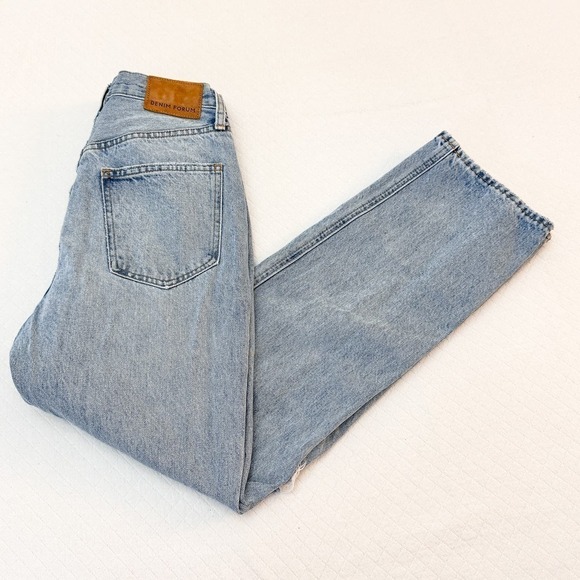 Denim Forum Aritzia The Joni High Rise Loose Denim Jeans Size 24 x 29L - Picture 7 of 7